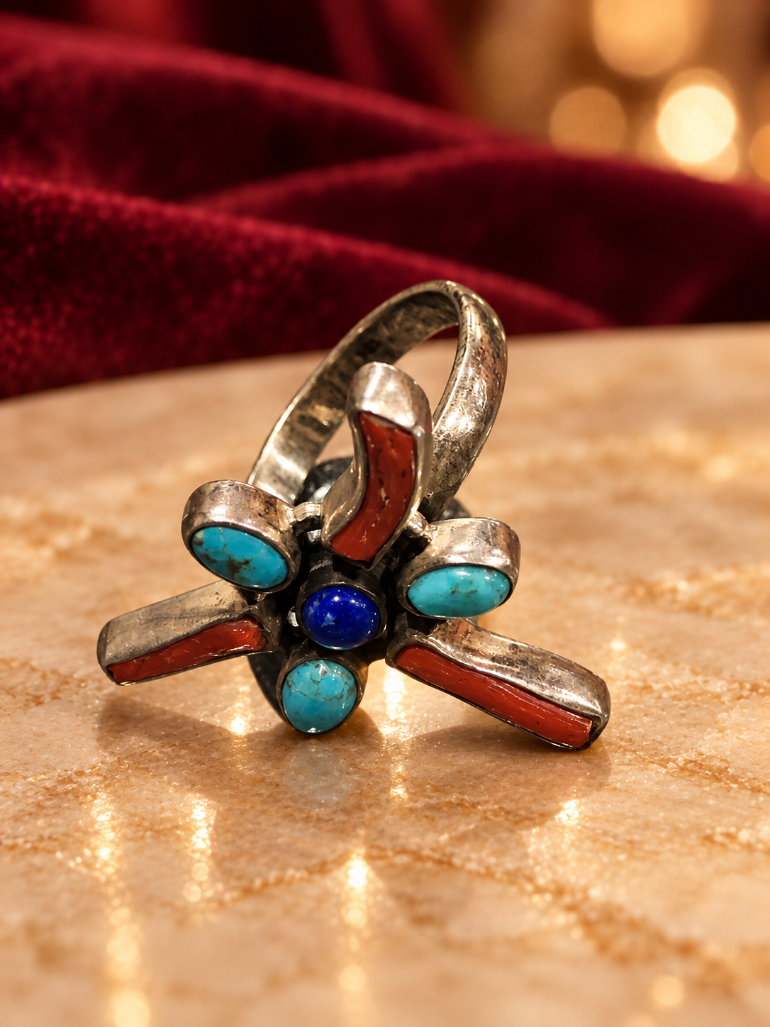 Floral Accent Ring, Rochel Jewelry collection photograph