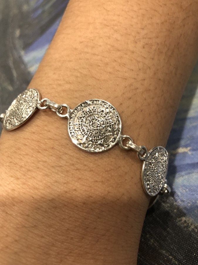 Linked Medallion Bracelet